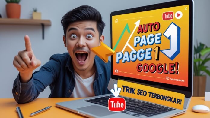 Panduan 7 langkah praktis cara masuk halaman 1 Google: riset kata kunci gratis, konten pemenang, on-page SEO, optimasi teknis & WordPress, backlink white-hat, promosi viral, dan analitik untuk iterasi
